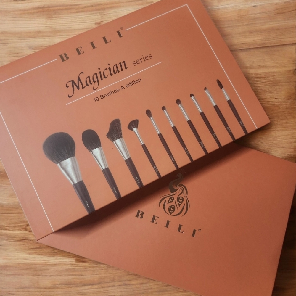 Magician Series Makeup Brush Set - Black and Silver - Picture 2 of 3